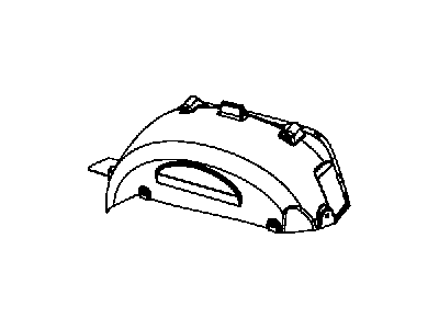 Mopar 55157126AK Shield-Splash