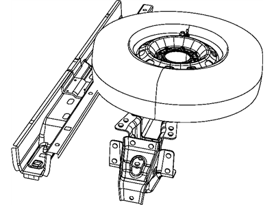 Mopar 52121325AB Steel Wheel