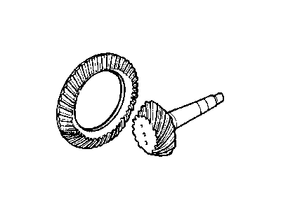 Mopar 4882051 Gear Kit-Ring And PINION