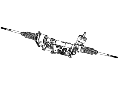 Mopar 68466321AB Gear-Rack And Pinion