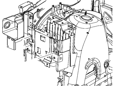 Mopar 5148325AB Bracket-Engine Control Module