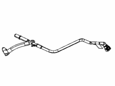 Mopar 68490031AA Tube-Fuel Return