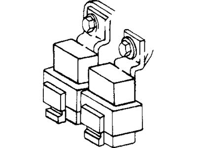 Mopar 4607046 Dual A.B.S. Relay