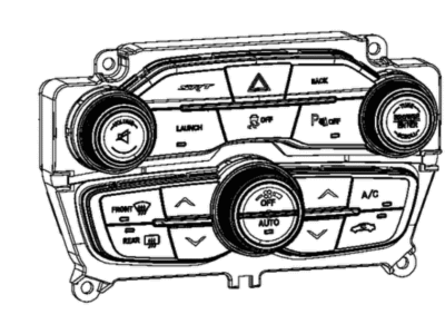 Mopar 68185187AB Control-Vehicle Feature Controls