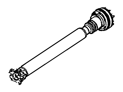 Mopar 52105981AC Front Drive Shaft Prop Shaft Assembly