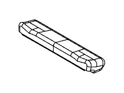 Mopar 1UK75DX9AA Front Seat Cushion Cover