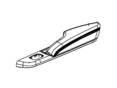 Mopar 1VY70AAAAB Rear Door Trim Armrest