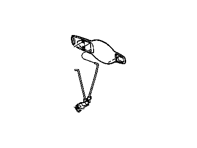 Mopar 5160082AB Link-Outside Door Handle