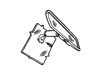 Mopar 4520336AB Inside Rear View Mirror