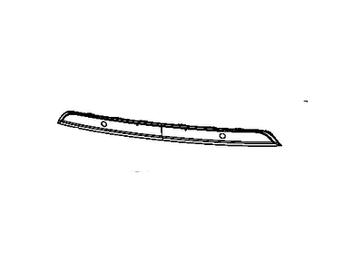 Mopar 68510368AA APPLIQUE-FASCIA