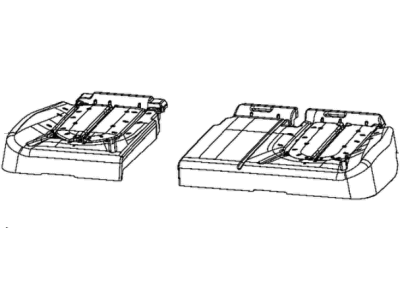 Mopar 68224697AA Seat Cushion Foam Third Row