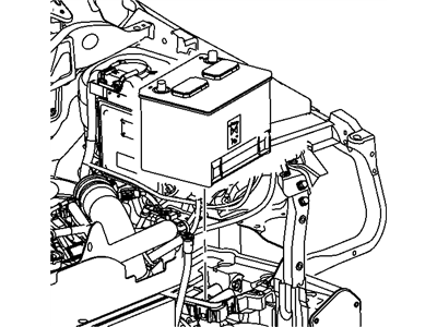 Mopar 56041380AE Battery-Storage