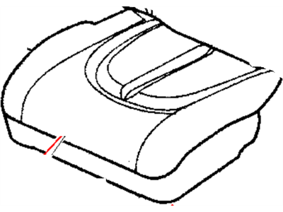 Mopar 5093722AA Seat Cushion Passenger Foam