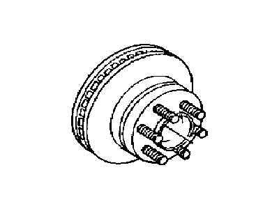 Mopar 4746917 Stud Hub