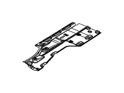 Mopar 68227432AB Shield-Floor Pan