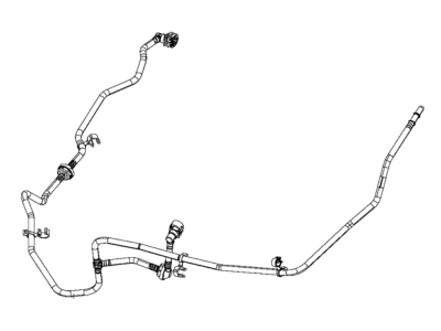 Mopar 68289581AD Hose-Vacuum
