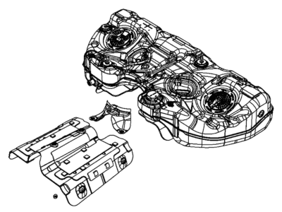 Mopar 68494592AA Tank-Fuel