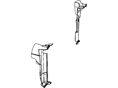 Mopar 4806238AB Seal-Radiator Side Air