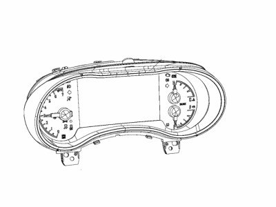 Mopar 68331891AC Instrument Panel