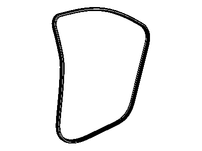 Mopar 5076862AF WEATHERSTRIP-Front Door Opening