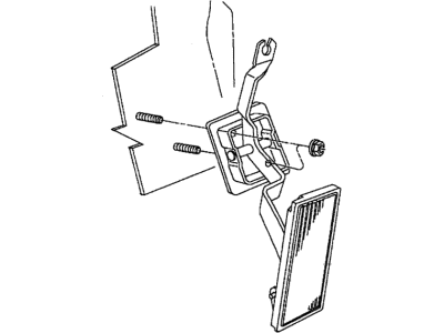 Mopar 68247023AA Pedal-Accelerator