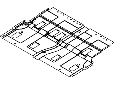 Mopar 5109038AD Pan-Center Floor