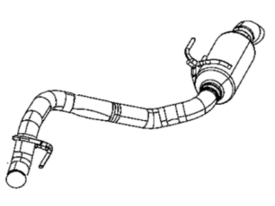 Mopar 68464816AA Clamp-Exhaust
