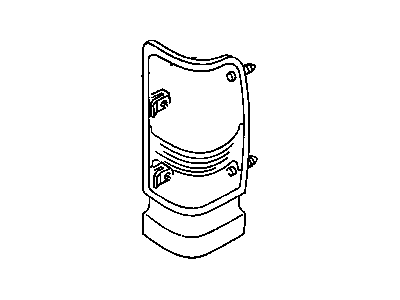 Mopar 5EK44VB3AC Lamp-Tail Stop Turn