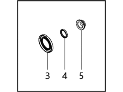 Mopar 68234127AB Seal-Output Shaft