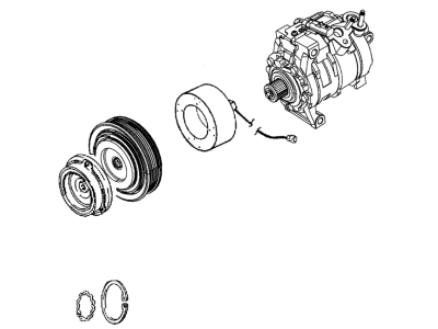 Mopar 68320915AA COMPRESOR-Air Conditioning