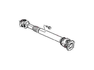 Mopar 52105931AF Drive Shaft