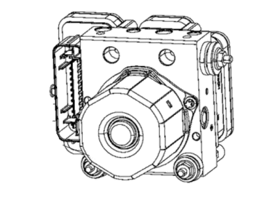 Mopar 68349811AA Anti-Lock Brake System Module