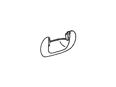 Mopar 55074751 Protector-Tail Gate Handle