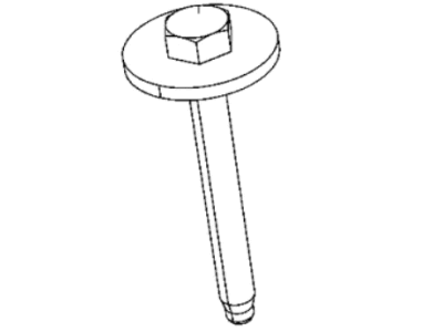 Mopar 6512568AA Screw-HEXAGON Head