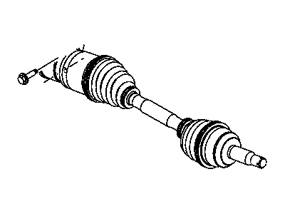 Mopar 5105649AC Axle Half Shaft