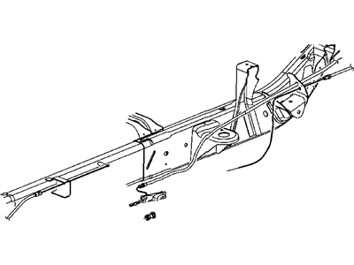 Mopar 52013721AB Cable-Parking Brake Cable