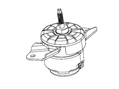 Mopar 68284620AD INSULATOR-Engine Mount