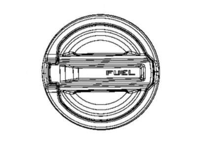 Mopar 68293170AF Door-Fuel Fill