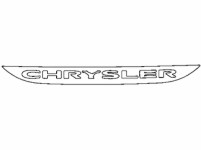Mopar 68204971AA Emblem