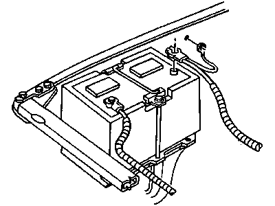 Mopar 56020665AE Battery Cable Negative