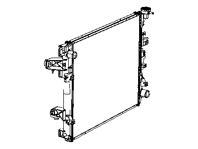 Mopar 55056858AC Engine Cooling Radiator