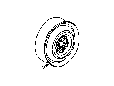 Mopar 4695345 -15X4.0 Steel
