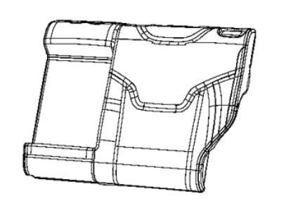 Mopar 6RU21LR5AA Rear Seat Back Cover