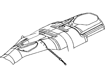 Mopar 52128164AB Cable-Parking Brake