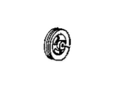Mopar 4483220 PULLEY-Power Steering 6V RIBBED