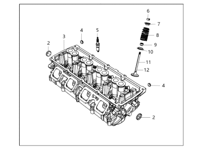 Mopar 68280510AD Head-Engine Cylinder
