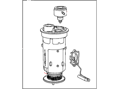 Mopar 4897667AA Fuel Pump/Level Unit Module Kit