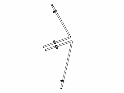 Mopar 4643821 Cable-Parking Brake