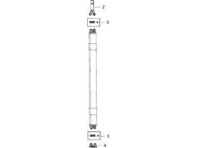 Mopar 68249995AA Drive Shaft