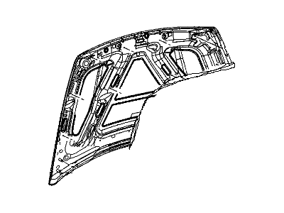 Mopar 55364542AA Hood Panel